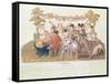 A Republican Meal, Messidor, Year II (June-July 1794)-Lesueur Brothers-Framed Stretched Canvas