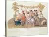 A Republican Meal, Messidor, Year II (June-July 1794)-Lesueur Brothers-Stretched Canvas