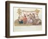 A Republican Meal, Messidor, Year II (June-July 1794)-Lesueur Brothers-Framed Premium Giclee Print