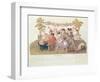 A Republican Meal, Messidor, Year II (June-July 1794)-Lesueur Brothers-Framed Giclee Print