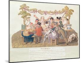 A Republican Meal, Messidor, Year II (June-July 1794)-Lesueur Brothers-Mounted Giclee Print