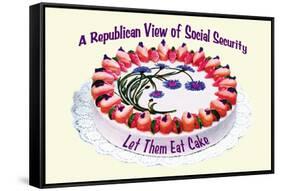 A Republican View of Social Security-null-Framed Stretched Canvas