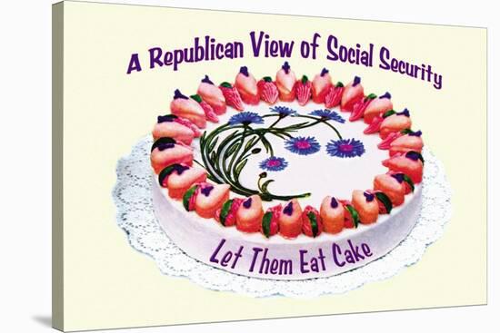 A Republican View of Social Security-null-Stretched Canvas