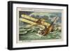 A Rescue at Sea in the Year 2000-null-Framed Giclee Print