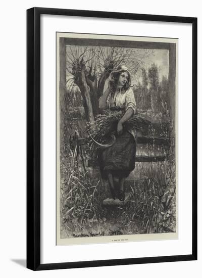 A Rest by the Way-Davidson Knowles-Framed Giclee Print