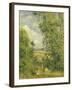 A Rest in the Meadow, 1878-Camille Pissarro-Framed Giclee Print