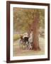 A Rest in the Row, 1892-Carl Frederic Aagaard-Framed Giclee Print