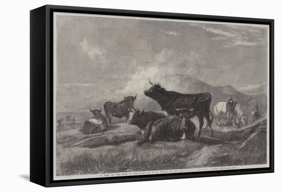 A Rest on the Road to the Fair-Henry Brittan Willis-Framed Stretched Canvas