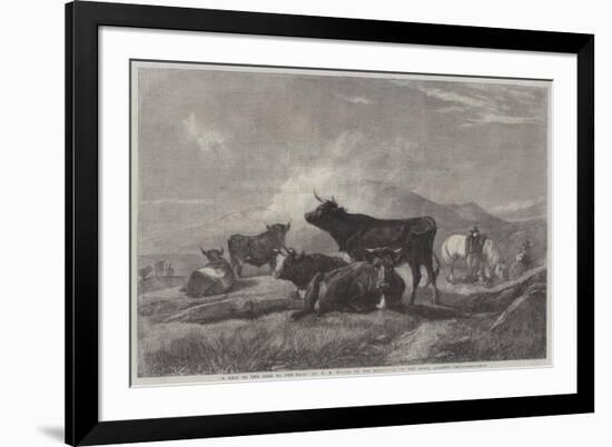 A Rest on the Road to the Fair-Henry Brittan Willis-Framed Giclee Print