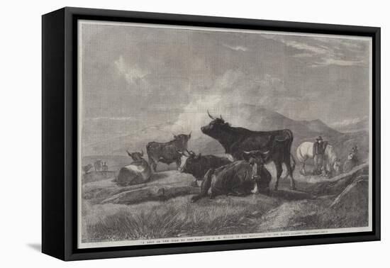 A Rest on the Road to the Fair-Henry Brittan Willis-Framed Stretched Canvas