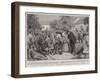 A Result of Turkish Misrule, a Group of Armenian Refugees at Varna-null-Framed Giclee Print