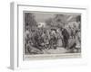 A Result of Turkish Misrule, a Group of Armenian Refugees at Varna-null-Framed Giclee Print