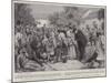 A Result of Turkish Misrule, a Group of Armenian Refugees at Varna-null-Mounted Giclee Print