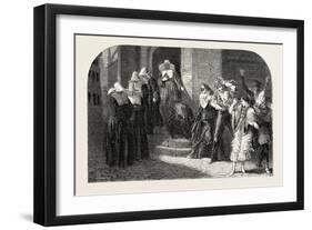 A Return of a Masked Ball, Salon of 1855-Marchal.-Framed Giclee Print