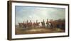 A Review of the 16th (The Queen's) Light Dragoons, 1851-John Ferneley-Framed Giclee Print