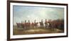A Review of the 16th (The Queen's) Light Dragoons, 1851-John Ferneley-Framed Giclee Print