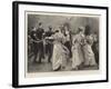 A Revival of an Old-Time Dance, a Cotillon-Arthur Hopkins-Framed Giclee Print