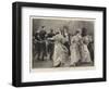 A Revival of an Old-Time Dance, a Cotillon-Arthur Hopkins-Framed Giclee Print