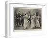 A Revival of an Old-Time Dance, a Cotillon-Arthur Hopkins-Framed Giclee Print