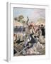 A Revolt of French Anarchists in Guyana, 1894-Oswaldo Tofani-Framed Giclee Print