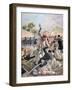 A Revolt of French Anarchists in Guyana, 1894-Oswaldo Tofani-Framed Giclee Print