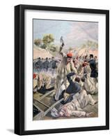 A Revolt of French Anarchists in Guyana, 1894-Oswaldo Tofani-Framed Giclee Print