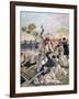 A Revolt of French Anarchists in Guyana, 1894-Oswaldo Tofani-Framed Giclee Print