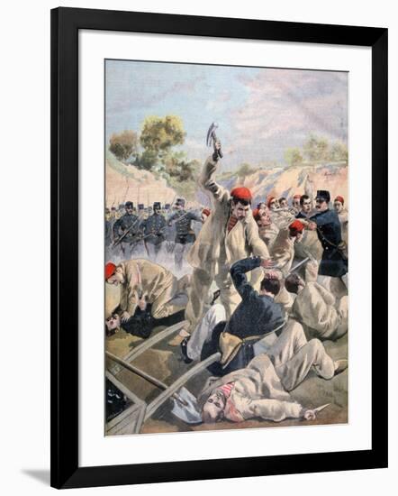 A Revolt of French Anarchists in Guyana, 1894-Oswaldo Tofani-Framed Giclee Print