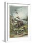 A Rhinocerus Hunt-null-Framed Giclee Print