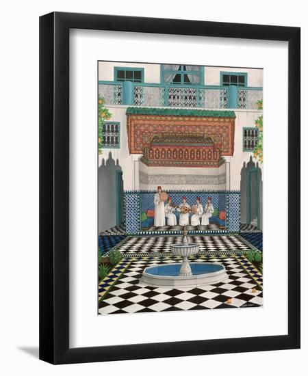 A Riad in Marrakech, 1992-Larry Smart-Framed Giclee Print