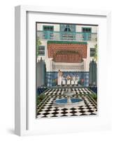 A Riad in Marrakech, 1992-Larry Smart-Framed Giclee Print