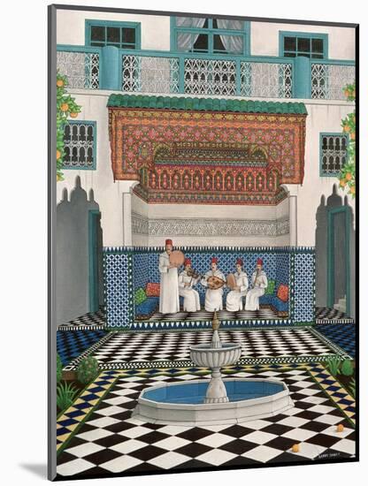 A Riad in Marrakech, 1992-Larry Smart-Mounted Giclee Print