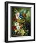 A Rich Still Life of Summer Flowers-Jan van Os-Framed Giclee Print