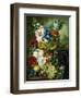 A Rich Still Life of Summer Flowers-Jan van Os-Framed Premium Giclee Print