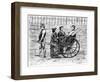 A Rickshaw, Japan, 1895-A Sirouy-Framed Giclee Print