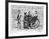 A Rickshaw, Japan, 1895-A Sirouy-Framed Giclee Print