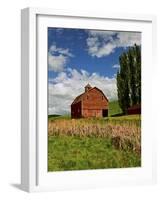 A Ride Through the Farm Country of Palouse, Washington State, USA-Joe Restuccia III-Framed Photographic Print