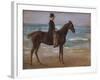 A Rider on the Shore-Max Liebermann-Framed Giclee Print