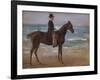 A Rider on the Shore-Max Liebermann-Framed Giclee Print