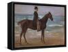 A Rider on the Shore-Max Liebermann-Framed Stretched Canvas