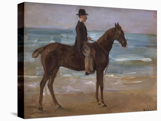 A Rider on the Shore-Max Liebermann-Stretched Canvas