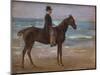 A Rider on the Shore-Max Liebermann-Mounted Giclee Print