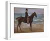 A Rider on the Shore-Max Liebermann-Framed Giclee Print