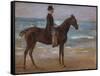 A Rider on the Shore-Max Liebermann-Framed Stretched Canvas