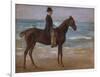 A Rider on the Shore-Max Liebermann-Framed Premium Giclee Print