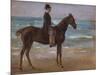 A Rider on the Shore-Max Liebermann-Mounted Premium Giclee Print