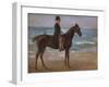 A Rider on the Shore-Max Liebermann-Framed Giclee Print