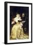 A Risque Passage; Un Passage Risque (Oil on Canvas)-Madame Consuelo-fould-Framed Giclee Print