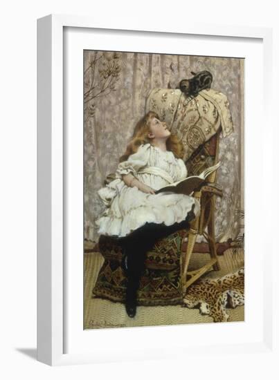 A Rival Attraction, 1887-Charles Burton Barber-Framed Giclee Print