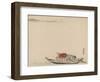 A River Boat-Shibata Zeshin-Framed Giclee Print